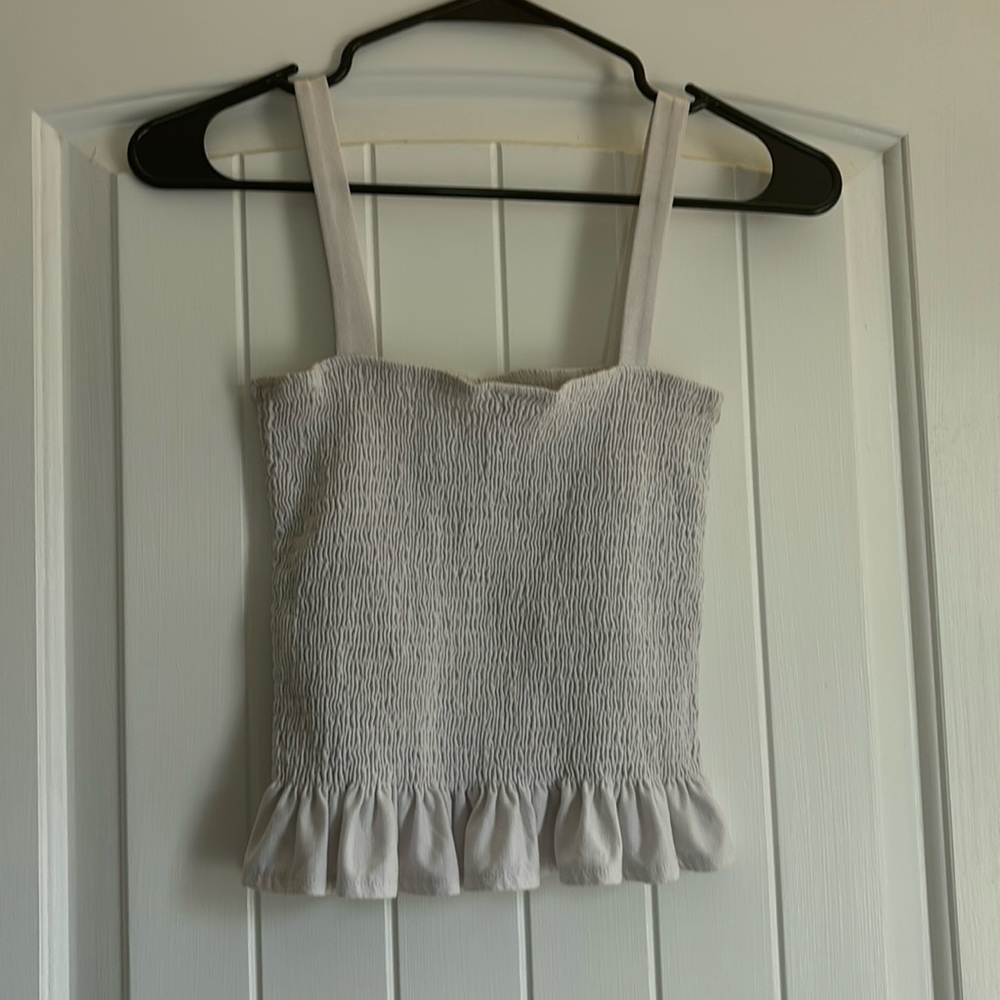 H&M, size small, color white.